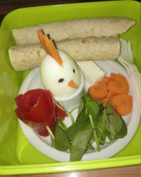 تزیین صبحانه :-)