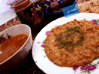 گوشت ولوبیا