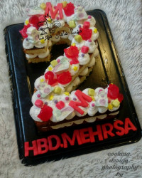 سابله کیک تولد مهرسا خانوم