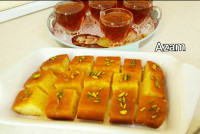 کیک_خیس_کارامل