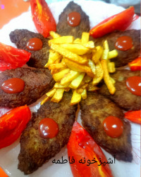 کتلت گوشت چرخکرده