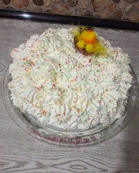 کیک خامه ای سالگردازدواجم