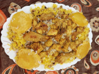 چلو دیزی کاشانی