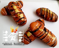 دونات یا پیراشکی با کرم پاتیسیر