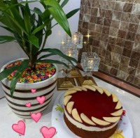 چیز کیک اگه خوشتون اومد فالوم کنین مرسی?