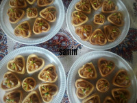 تارت لقمه ای حلوا