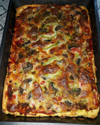 پیتزای سمیم پز