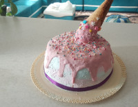 کیک تولد خواهر عزیزم