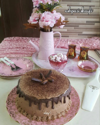 کیک شکلاتی بی بی