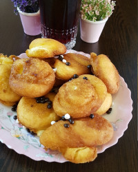 کیک قاشقی .عالی بود