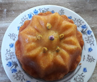 کیک هل و زعفران