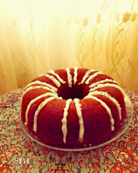 کیک نارگیلی شکلاتی