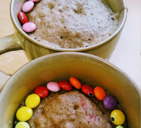 کیک کاکائویی فوری در مایکروویو