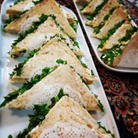 نان پنیر سبزی