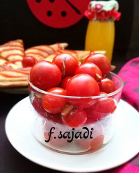 ترشی گوجه گیلاسی