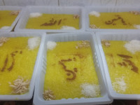 اینم شله زردهای نذری خوشمزه من