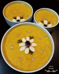 فرنی کدو حلوایی