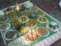 سفره ی ابوالفضل شب اربعین
