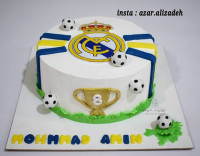 کیک پسرونه فوتبالی