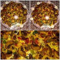 املت قارچ و سبزیجات