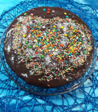 کیک شکلاتی اسپرسو