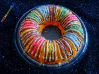 کیک کشمش وزردآلو