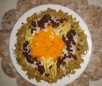 زرشک پلو با مرغ ریش ریشی ?