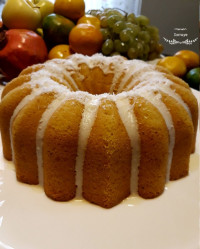 کیک نارگیل شربتی