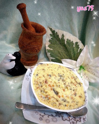 عصرونه خونه آبجی جونم آش ماست