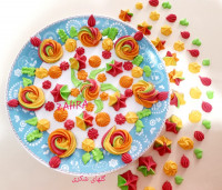 گلهای شکری در صفحه های بعد عکس ماسوره ها رو هم گذاشتم