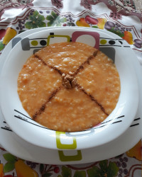 فرنی کدو حلوایی