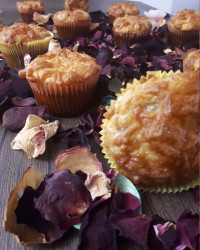 مافین مرغ و قارچ