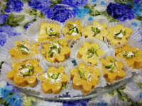 حلوا پودر کارامل دورنگ