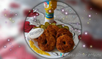 شامی مرغ با آرد سوخاری خونگی