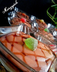 فرنی شکلاتی❤