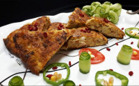 کوکوی مرغ و سبزیجات