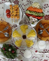 جوجه کباب حلزونی