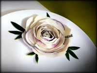 دورچین شلغم (طرح گل)