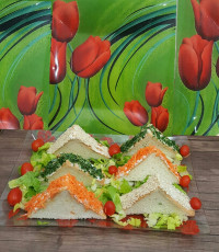 مینی ساندویچ مرغ