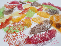 توئیل (توری تزئینی) برای تزئین کیک استفاده میشه