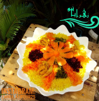 هویج_پلو مرصع_پلو جواهر_پلو