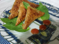 سمبوسه های خوش رنگ و خوش مزه من