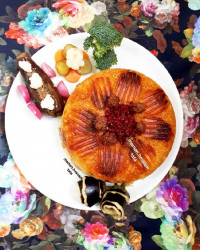 بادمجان پلوی شیرازی