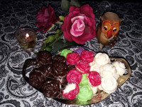 شکلات قالبی با مغز ژله