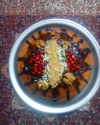 اینم کیک عصرونه من برای شوهرم