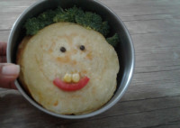 پنکیک نخود،گوشت و پنیر ریکوتا