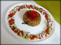 عدس پلو کته ای (مامان پز)