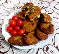 کتلت شکم پر