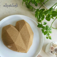 دسر هلو با روکش مخملی