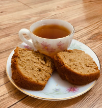 کیک قهوه و دارچین